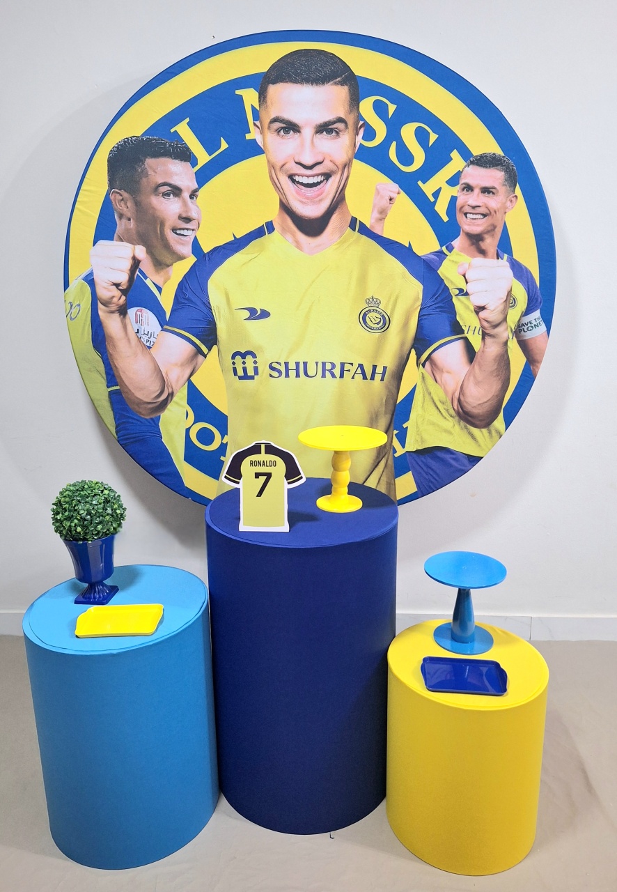 Cristiano Ronaldo Promocional  - Balo Mais Festas Pegue E Monte