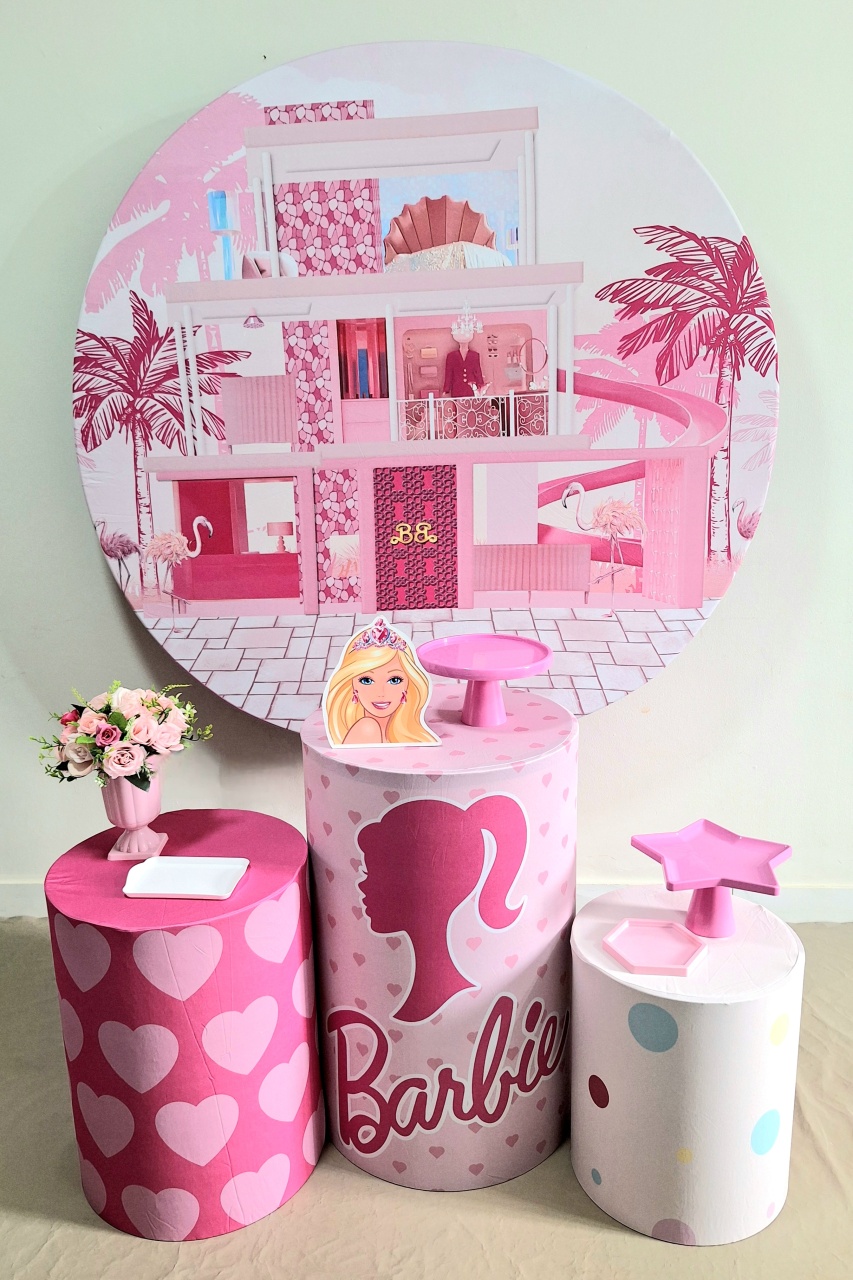 Barbie Casa Promocional - Balo Mais Festas Pegue E Monte