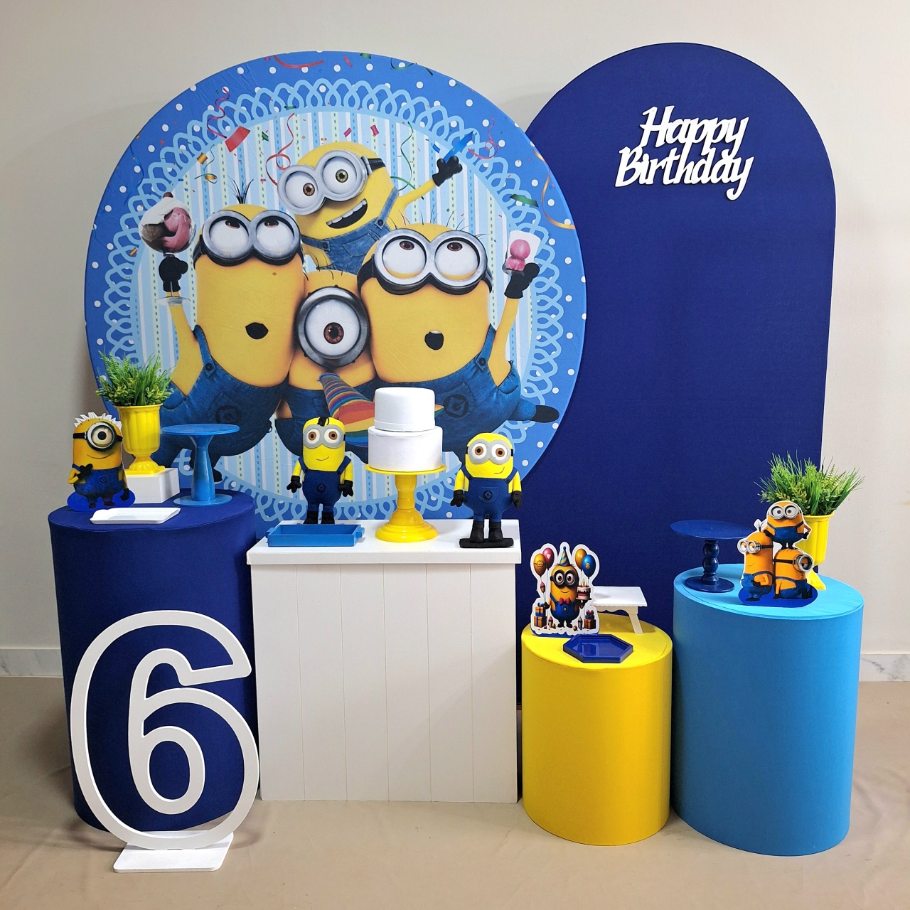 Minions Excepcional  - Balo Mais Festas Pegue E Monte