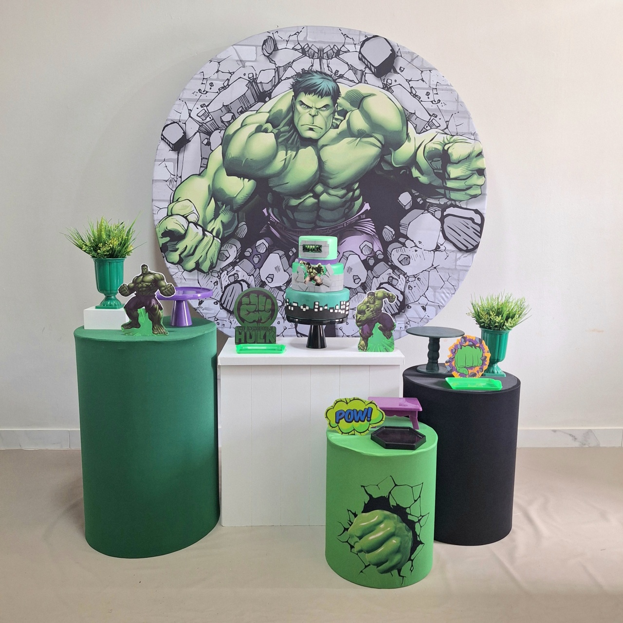 Hulk Especial - Balo Mais Festas Pegue E Monte