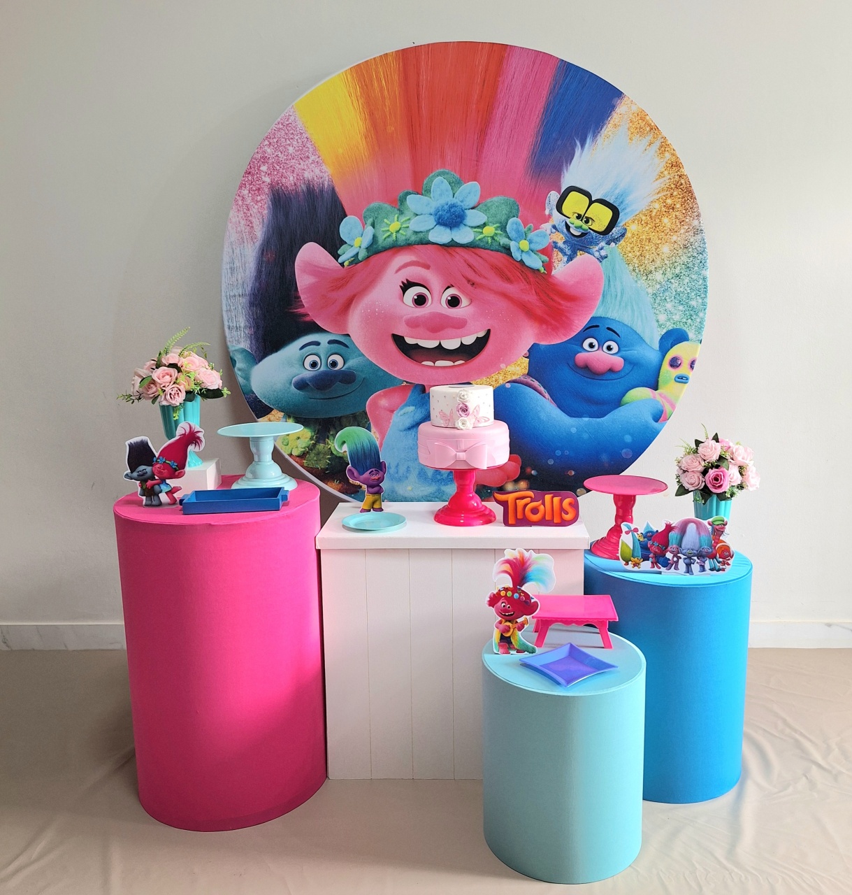 Trolls Especial - Balo Mais Festas Pegue E Monte