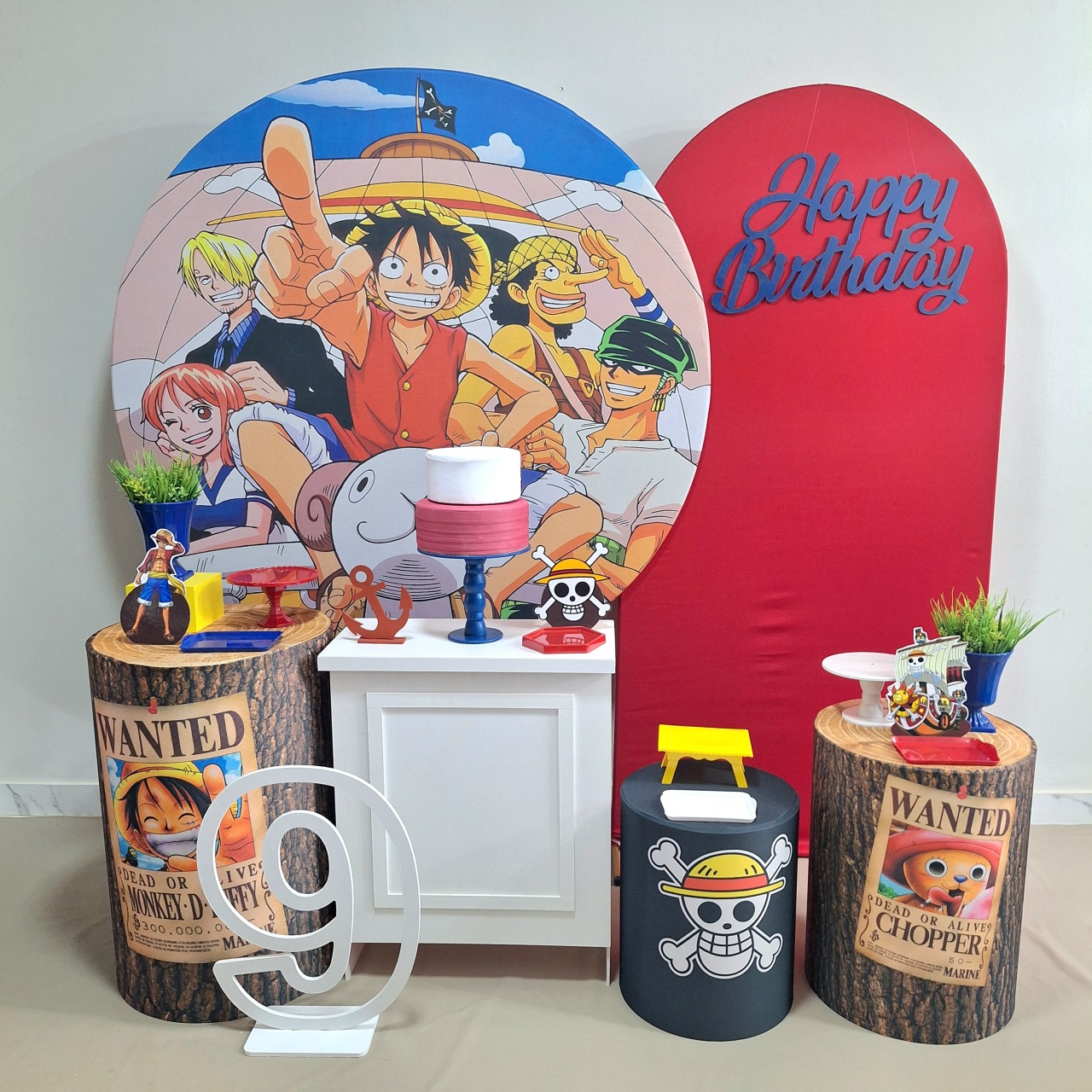 One Piece Excepcional  - Balo Mais Festas Pegue E Monte