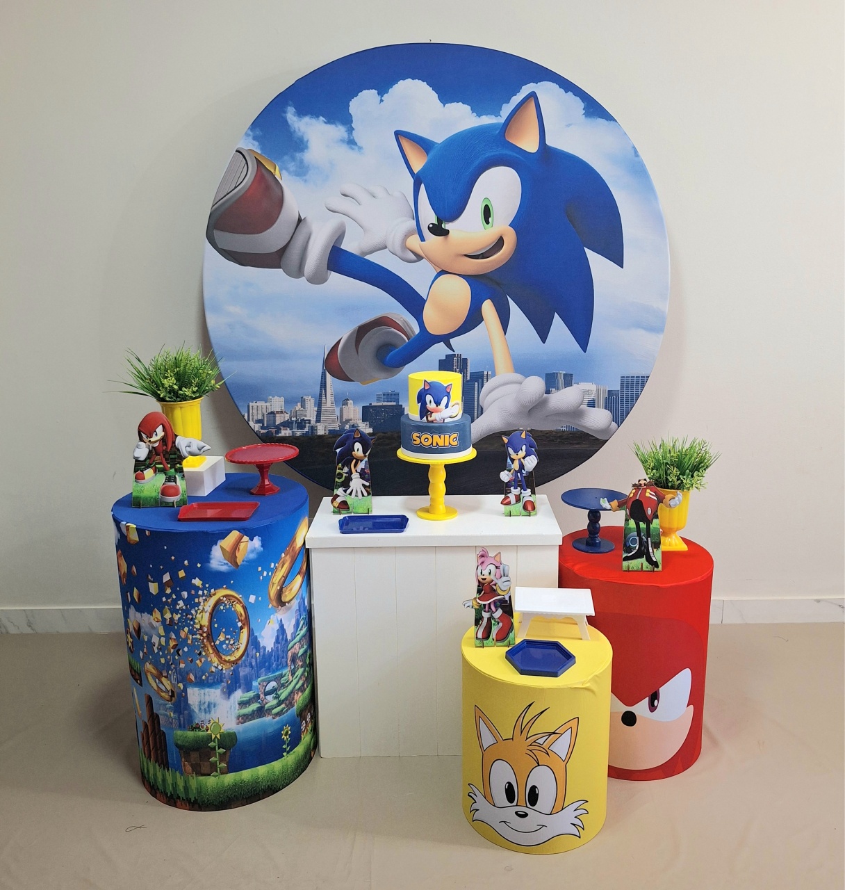 Sonic Especial - Balo Mais Festas Pegue E Monte
