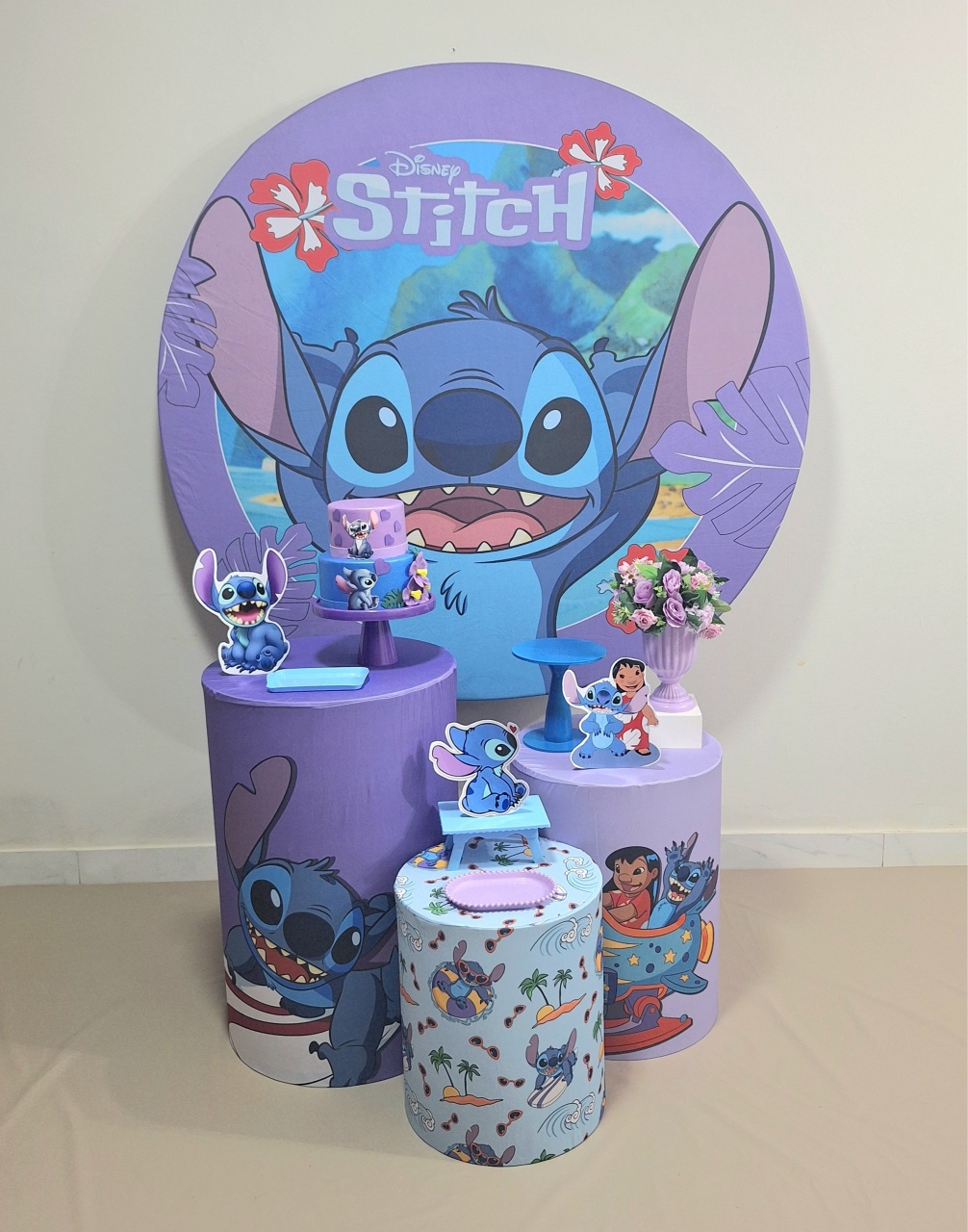 Stitch 01 Convencional - Balo Mais Festas Pegue E Monte