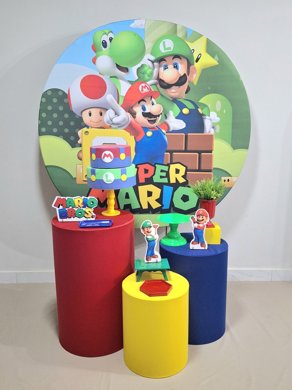 Super Mário 01 Convencional - Balo Mais Festas Pegue E Monte