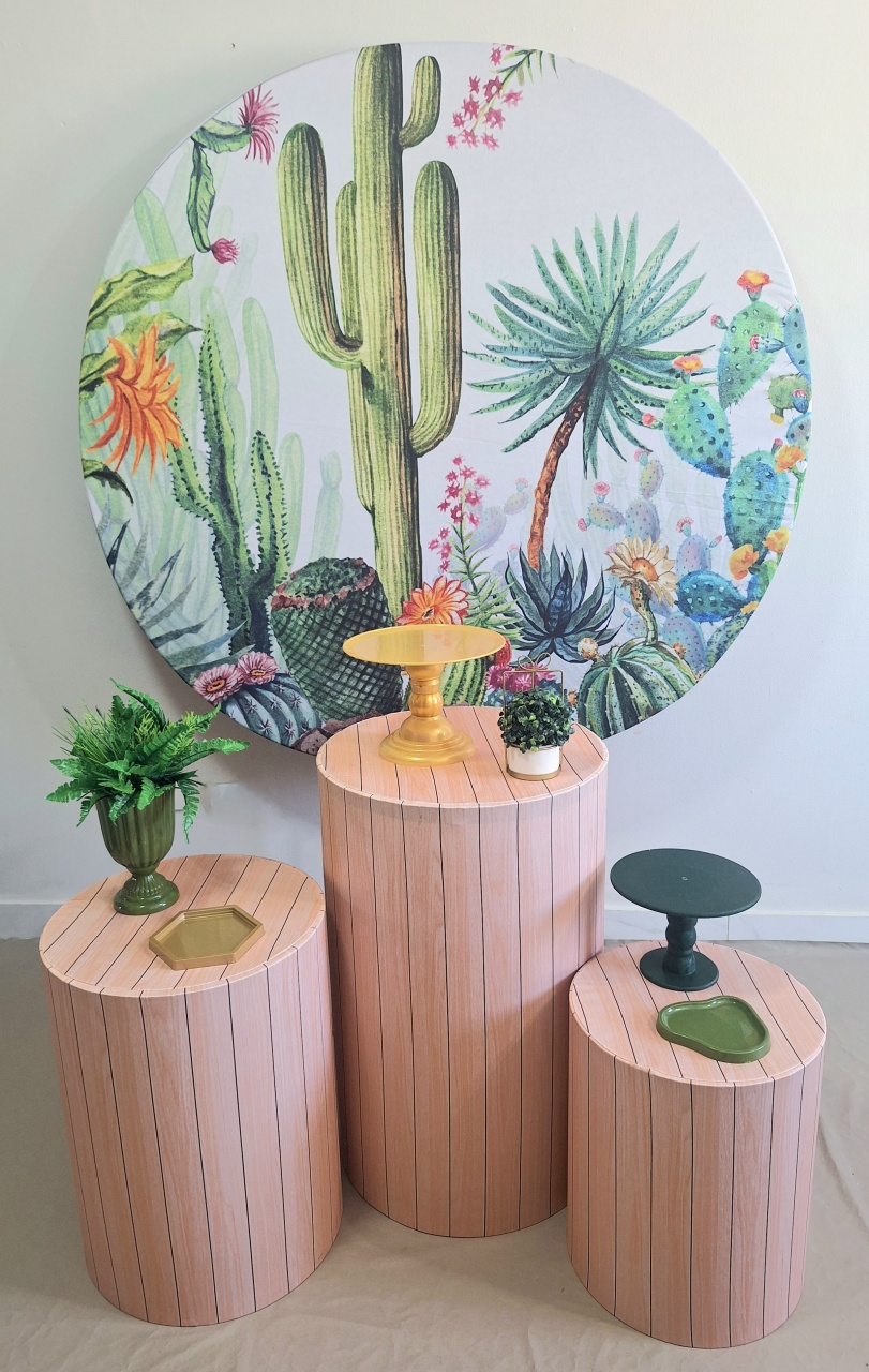 Cactos Promocional  - Balo Mais Festas Pegue E Monte
