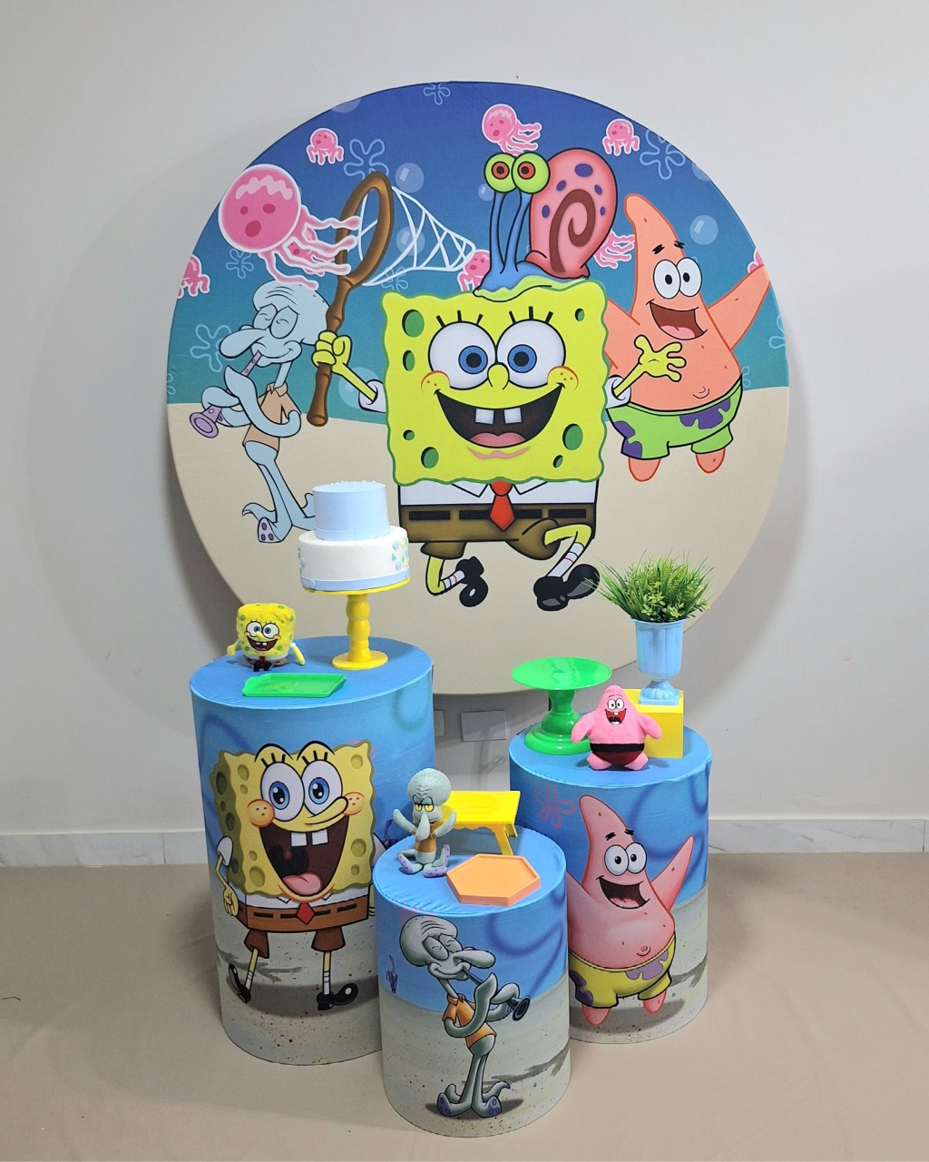 Bob Esponja Convencional - Balo Mais Festas Pegue E Monte
