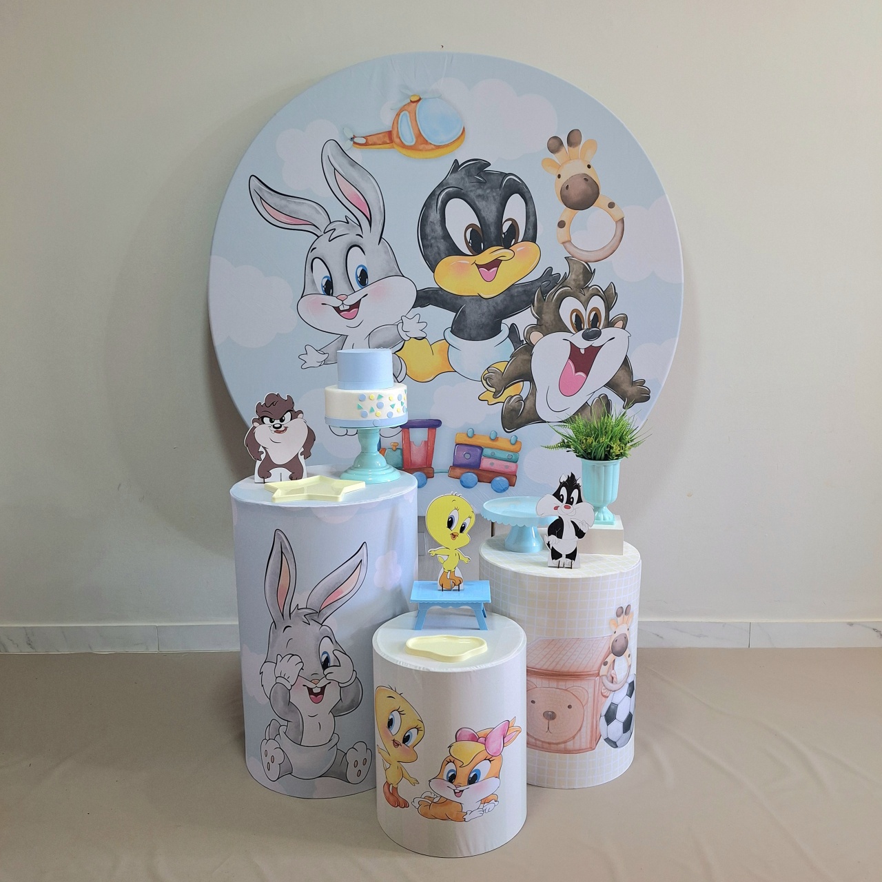 Looney Tunes Convencional - Balo Mais Festas Pegue E Monte