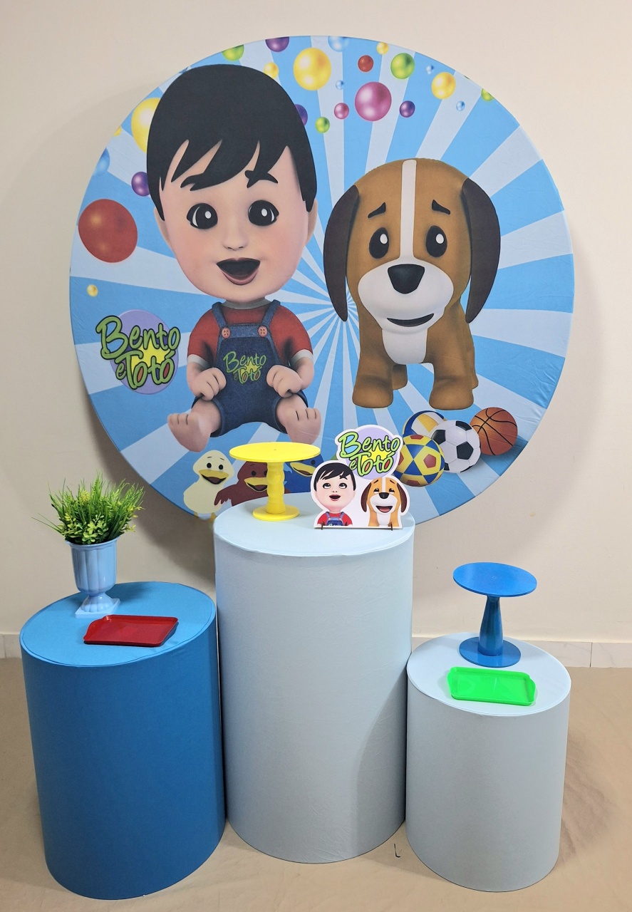 Bento E Totó Promocional  - Balo Mais Festas Pegue E Monte
