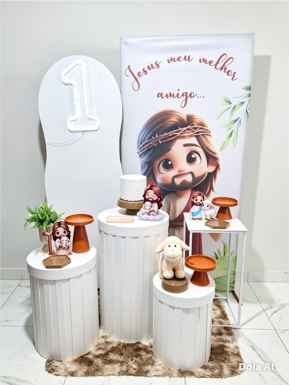Kit Diferenciado Jesus 03 - Balo Mais Festas Pegue E Monte