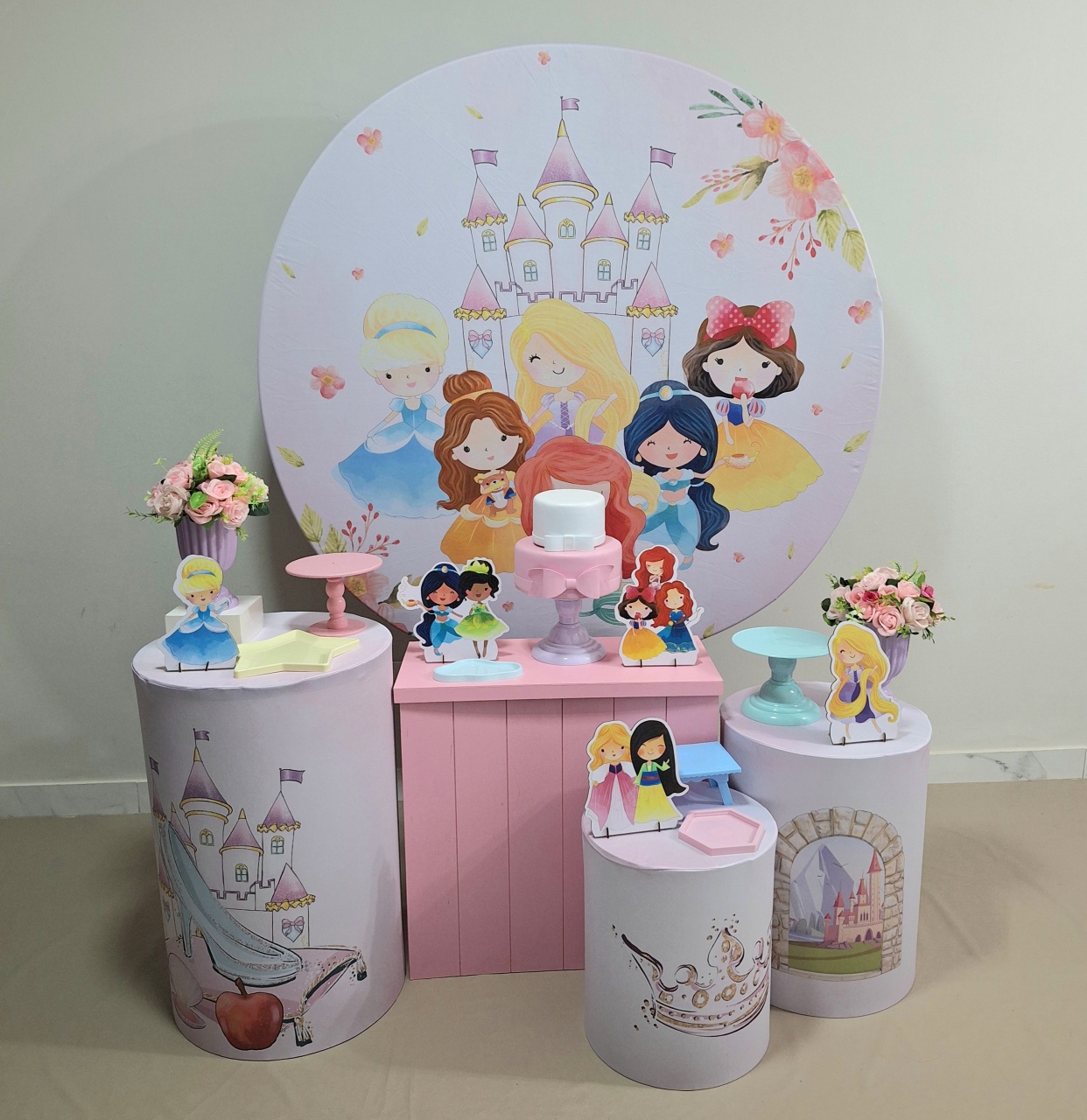 Princesas Cute Especial - Balo Mais Festas Pegue E Monte