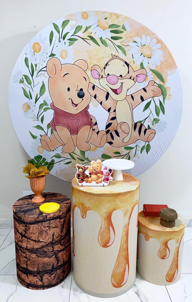 Pooh Promocional  - Balo Mais Festas Pegue E Monte