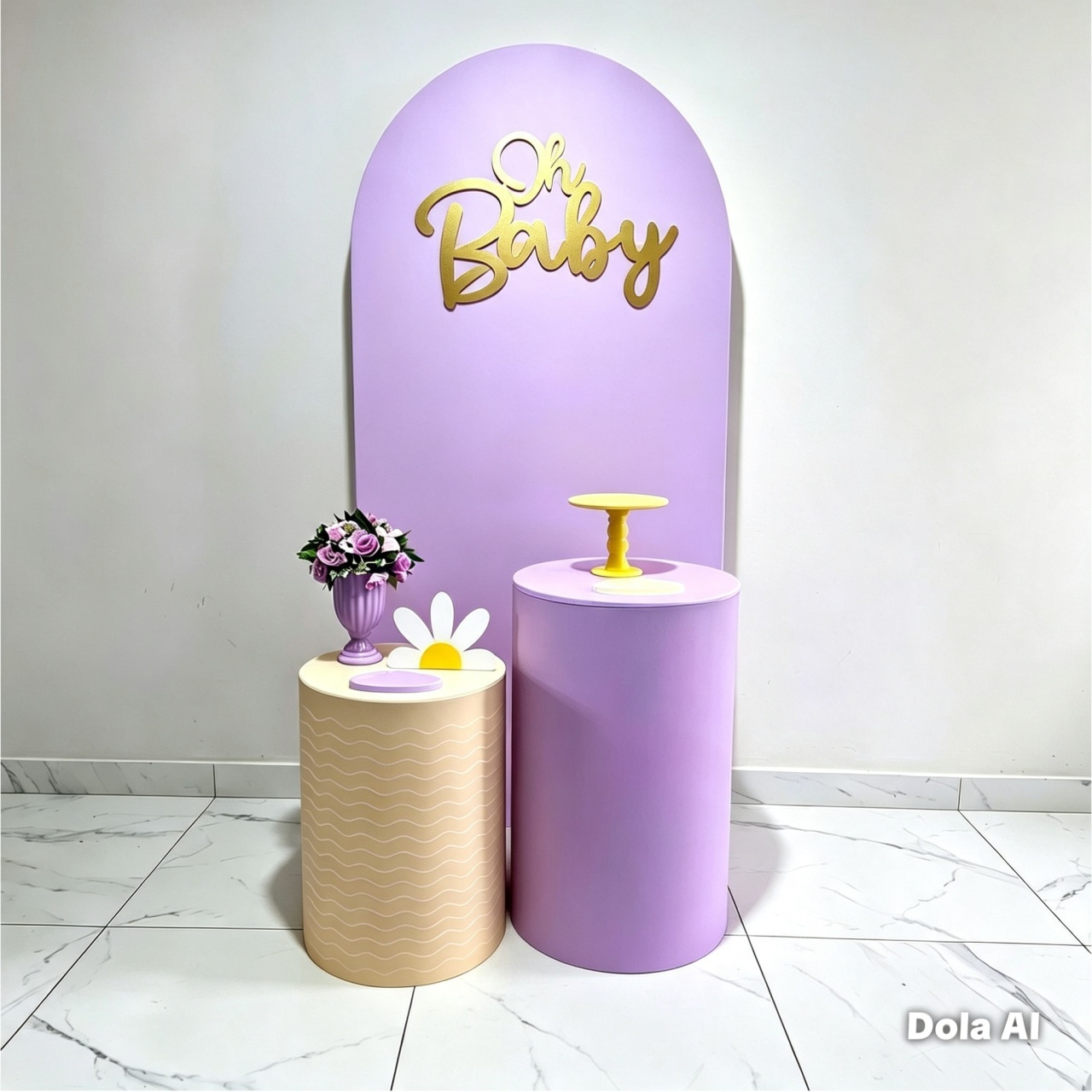 Kit Diferenciado Promocional Lilás - Balo Mais Festas Pegue E Monte
