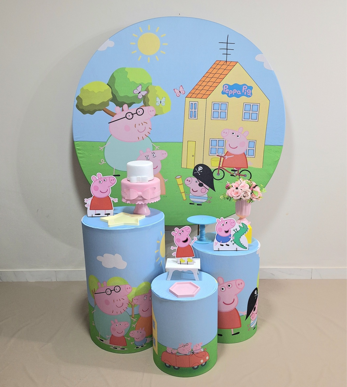 Peppa Pig Convencional - Balo Mais Festas Pegue E Monte