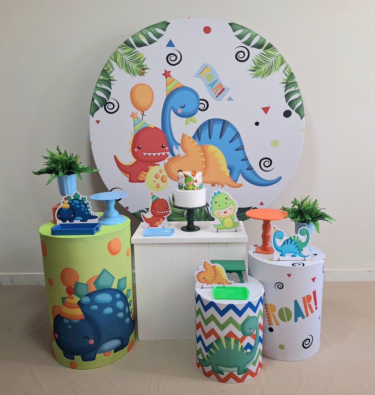 Dino Baby Especial - Balo Mais Festas Pegue E Monte