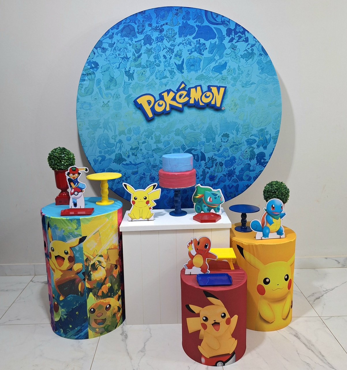 Pokemon Especial  - Balo Mais Festas Pegue E Monte