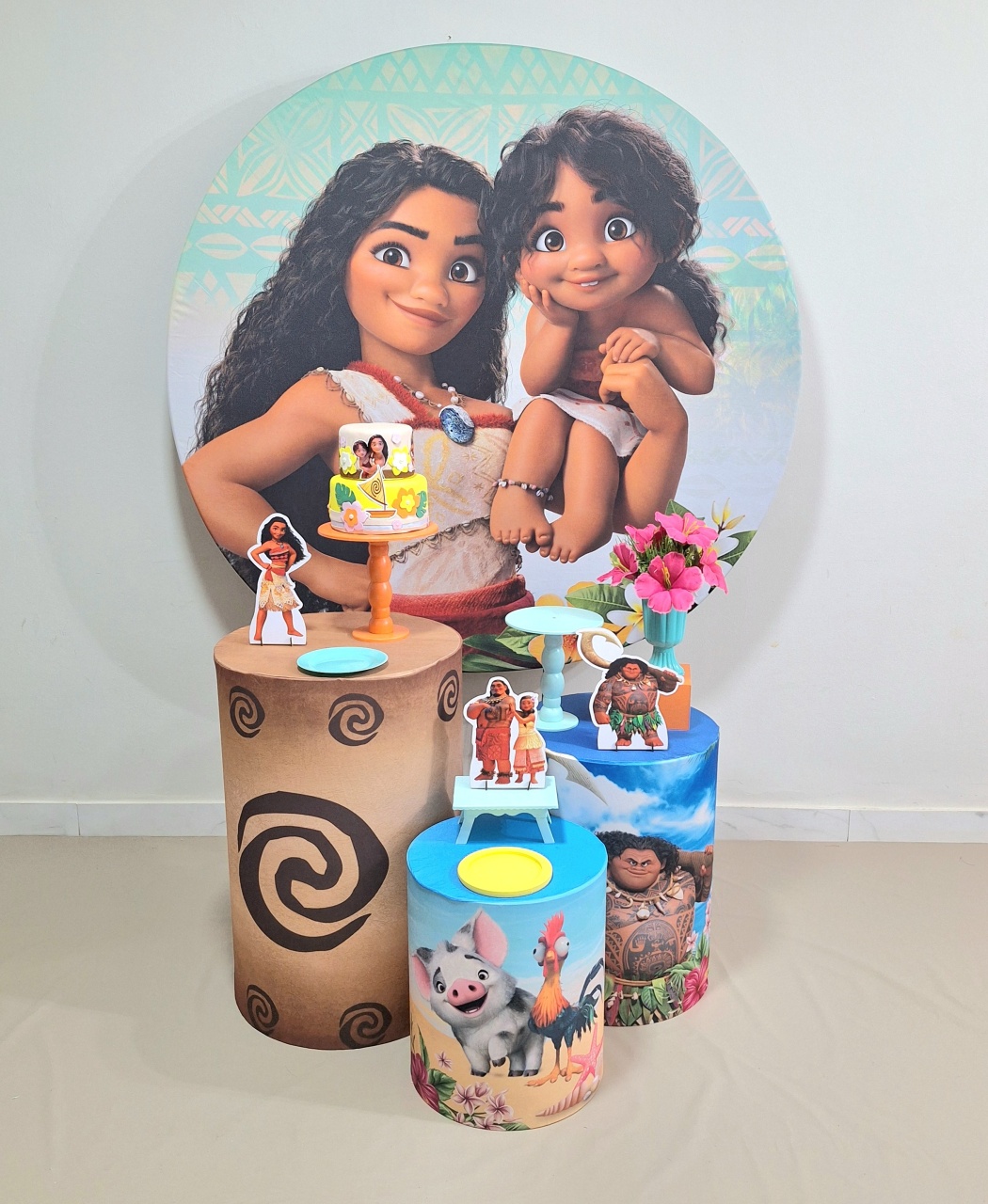 Moana 02 Convencional - Balo Mais Festas Pegue E Monte