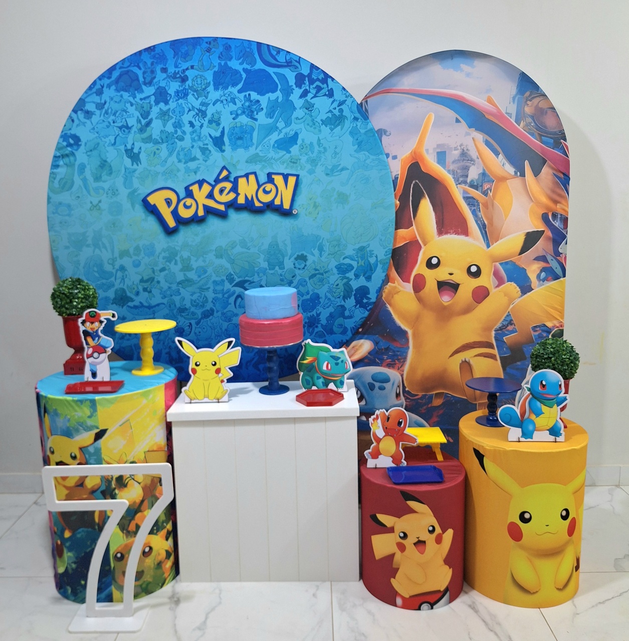 Pokemon Excepcional - Balo Mais Festas Pegue E Monte