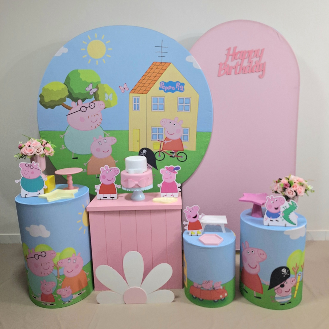 Peppa Pig Excepcional - Balo Mais Festas Pegue E Monte