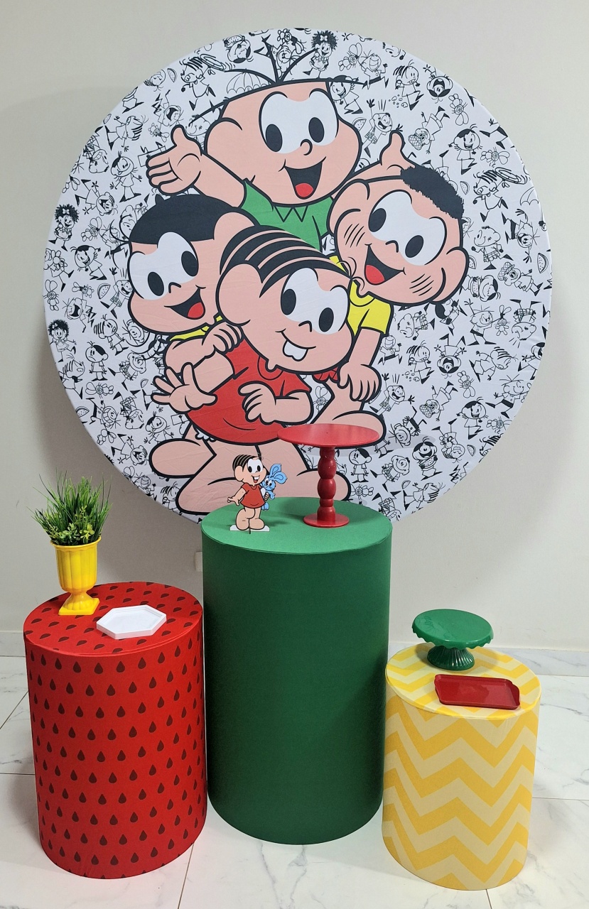 Turma da Mônica Promocional  - Balo Mais Festas Pegue E Monte