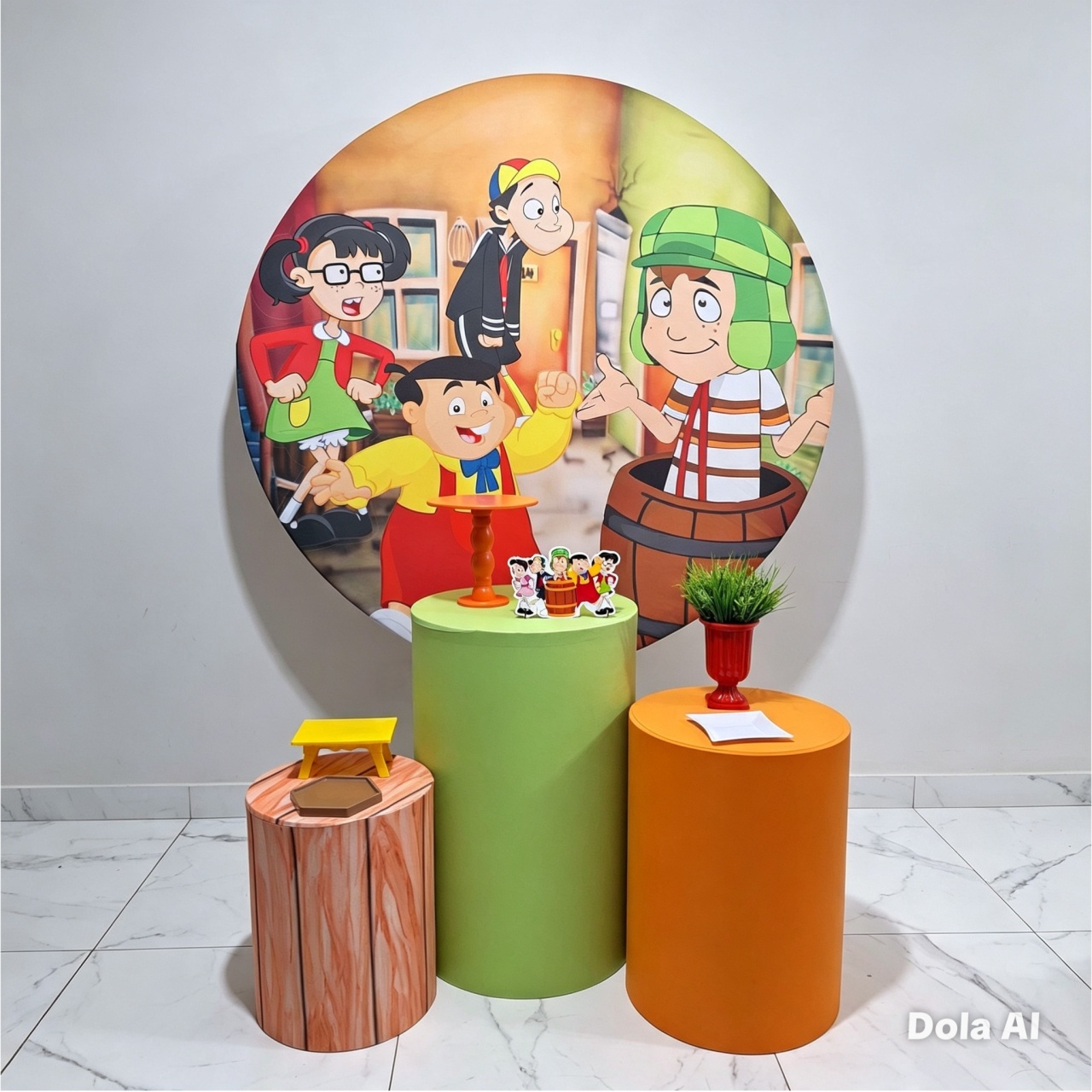 Chaves Promocional - Balo Mais Festas Pegue E Monte
