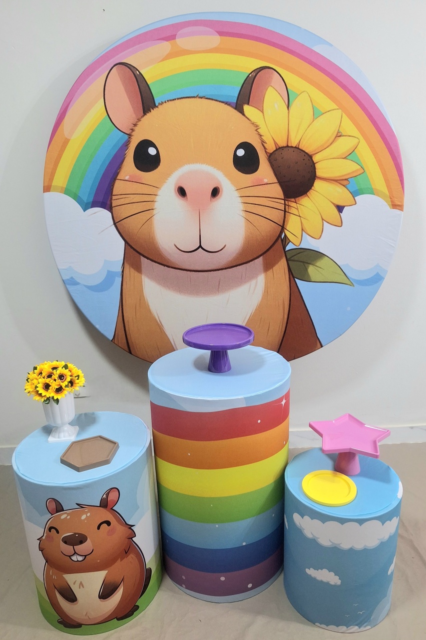 Capivara Promocional  - Balo Mais Festas Pegue E Monte