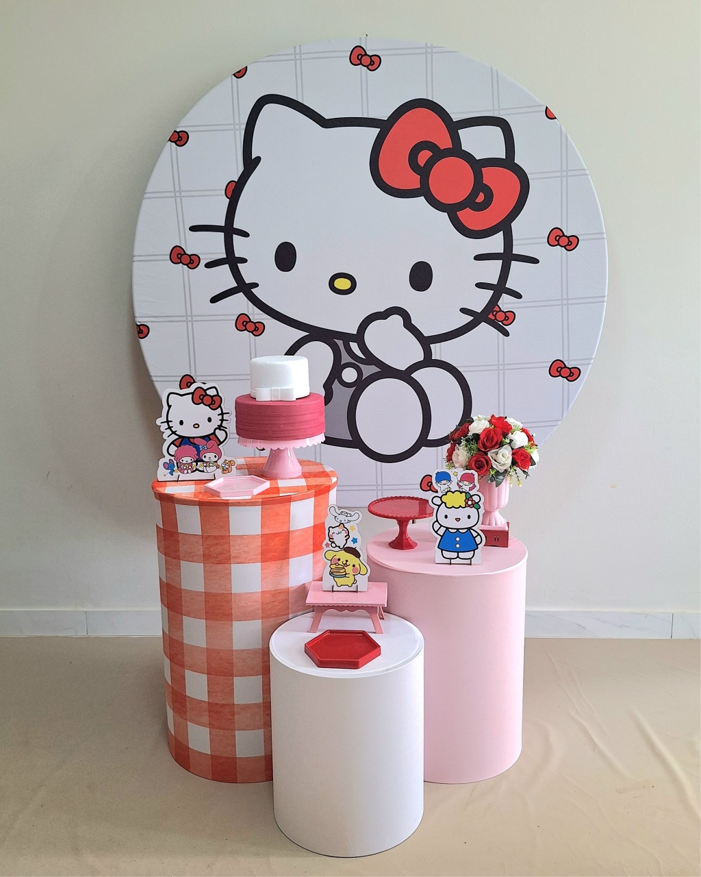 Hello Kitty Convencional - Balo Mais Festas Pegue E Monte