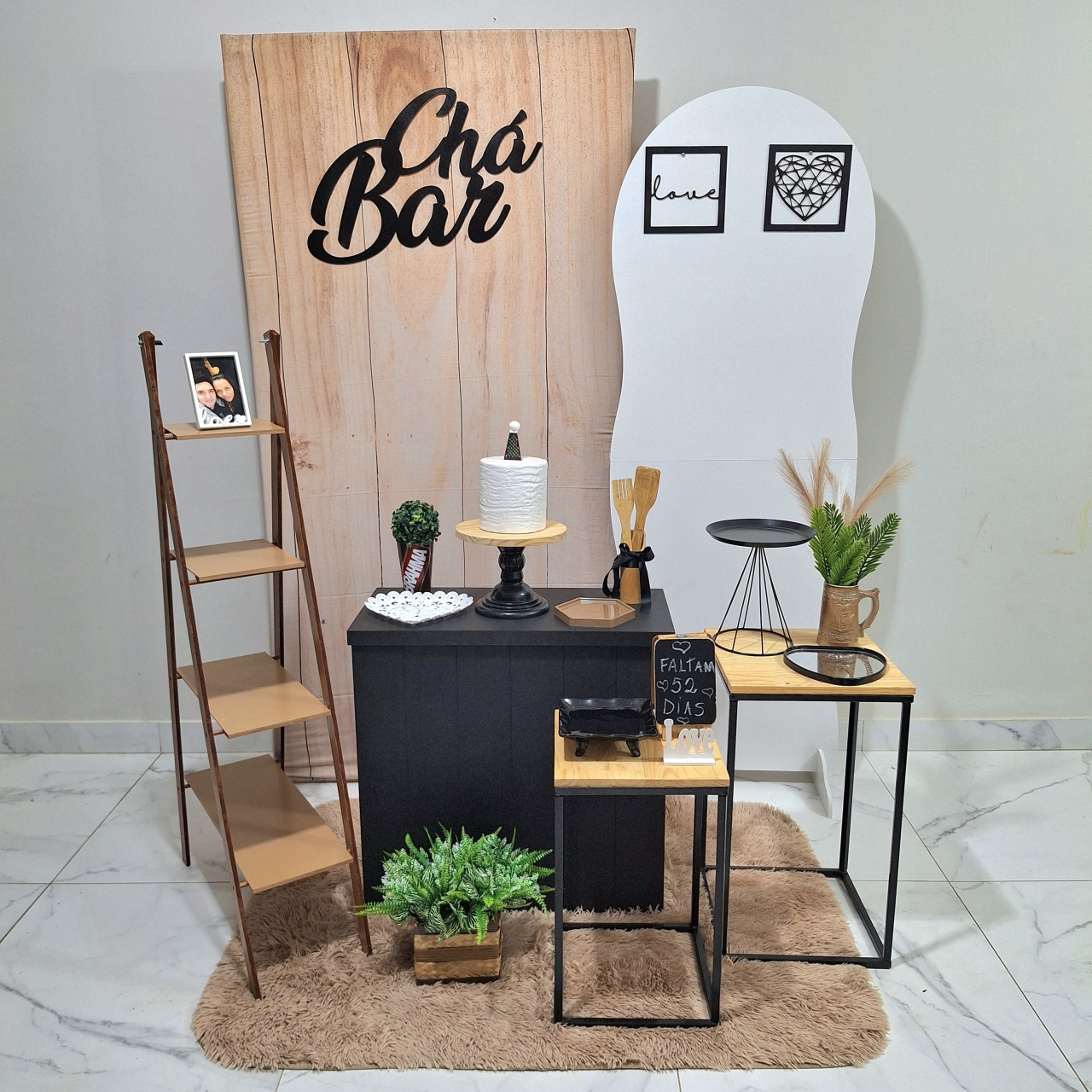 Chá Bar 01 Kit Diferenciado - Balo Mais Festas Pegue E Monte