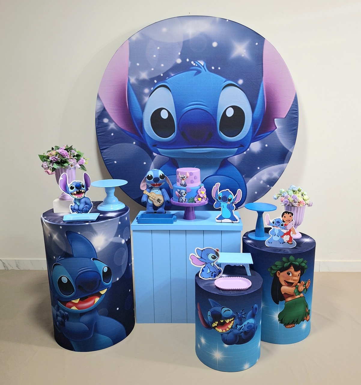 Stitch 02 Especial - Balo Mais Festas Pegue E Monte