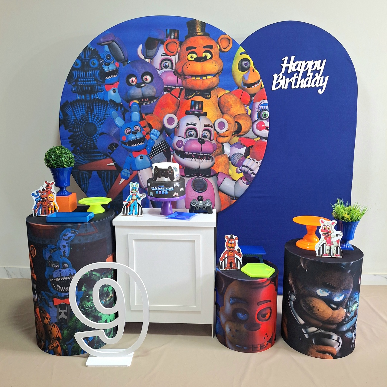 Five Nights Excepcional  - Balo Mais Festas Pegue E Monte