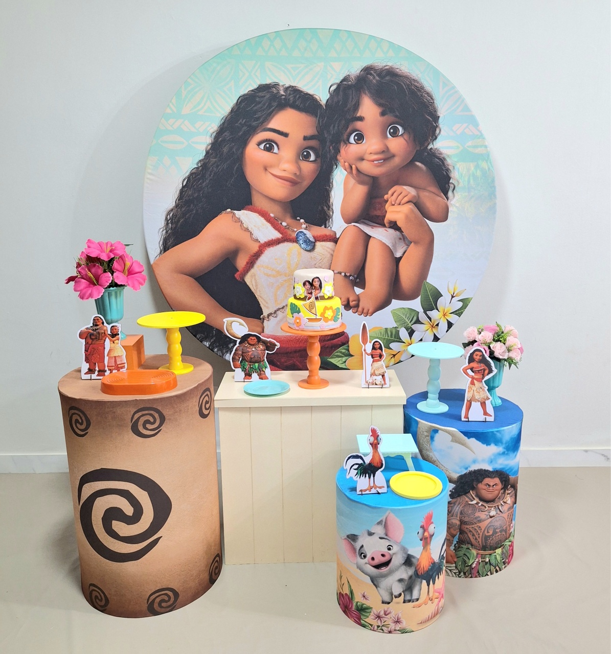 Moana 02 Especial - Balo Mais Festas Pegue E Monte