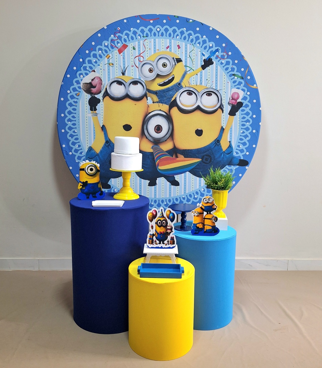 Minions Convencional - Balo Mais Festas Pegue E Monte