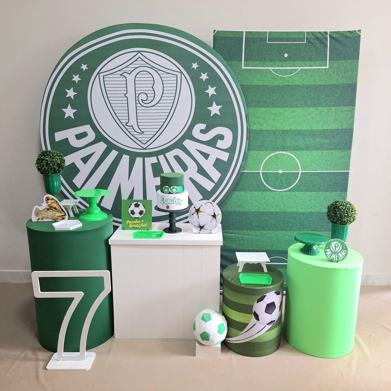 Palmeiras Excepcional  - Balo Mais Festas Pegue E Monte