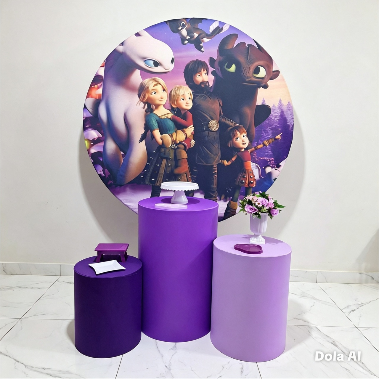 Como Treinar Seu Dragão Promocional - Balo Mais Festas Pegue E Monte
