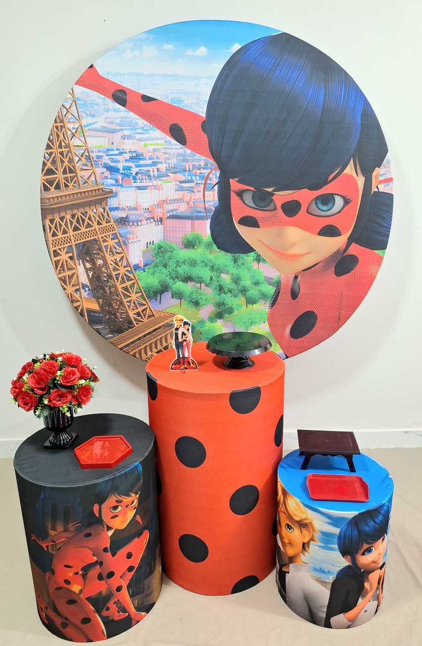 Ladybug Promocional  - Balo Mais Festas Pegue E Monte