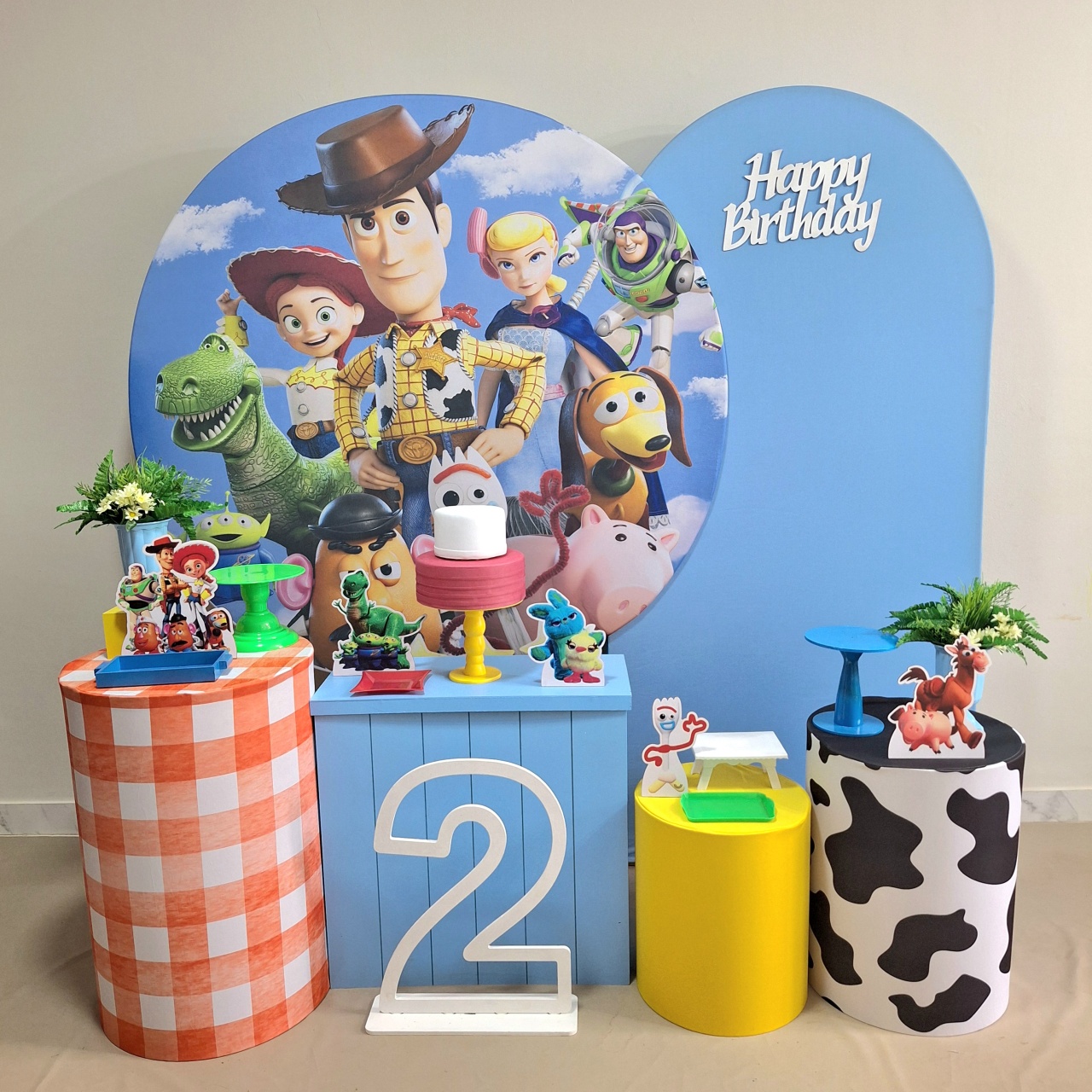 Toy Story Excepcional  - Balo Mais Festas Pegue E Monte