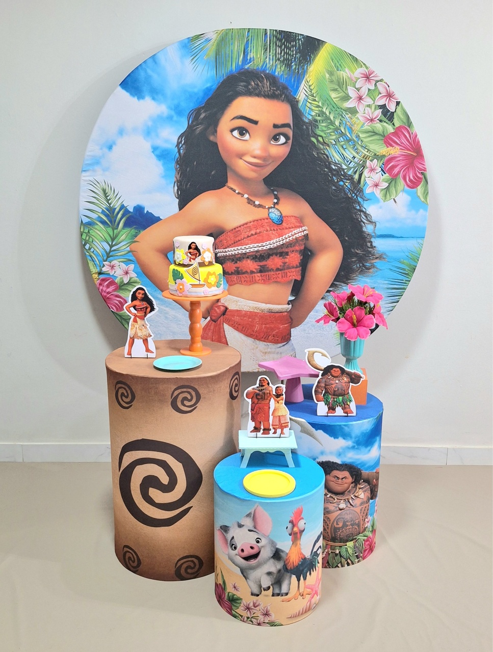 Moana 01 Convencional - Balo Mais Festas Pegue E Monte