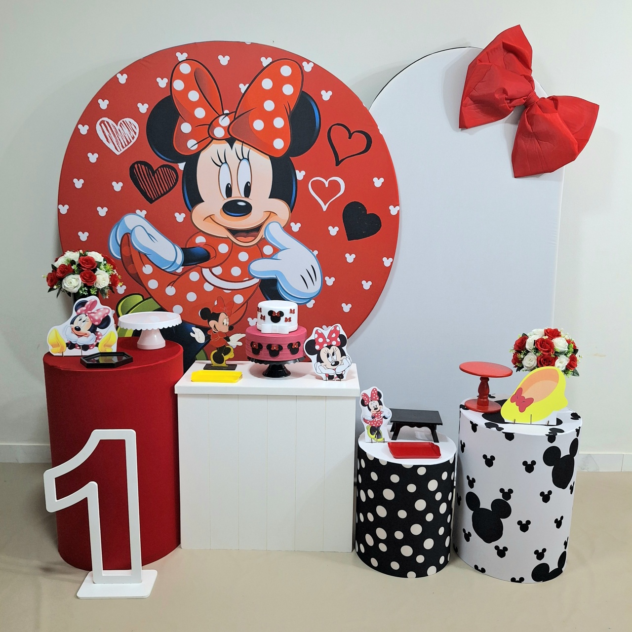 Minnie Vermelha Excepcional  - Balo Mais Festas Pegue E Monte