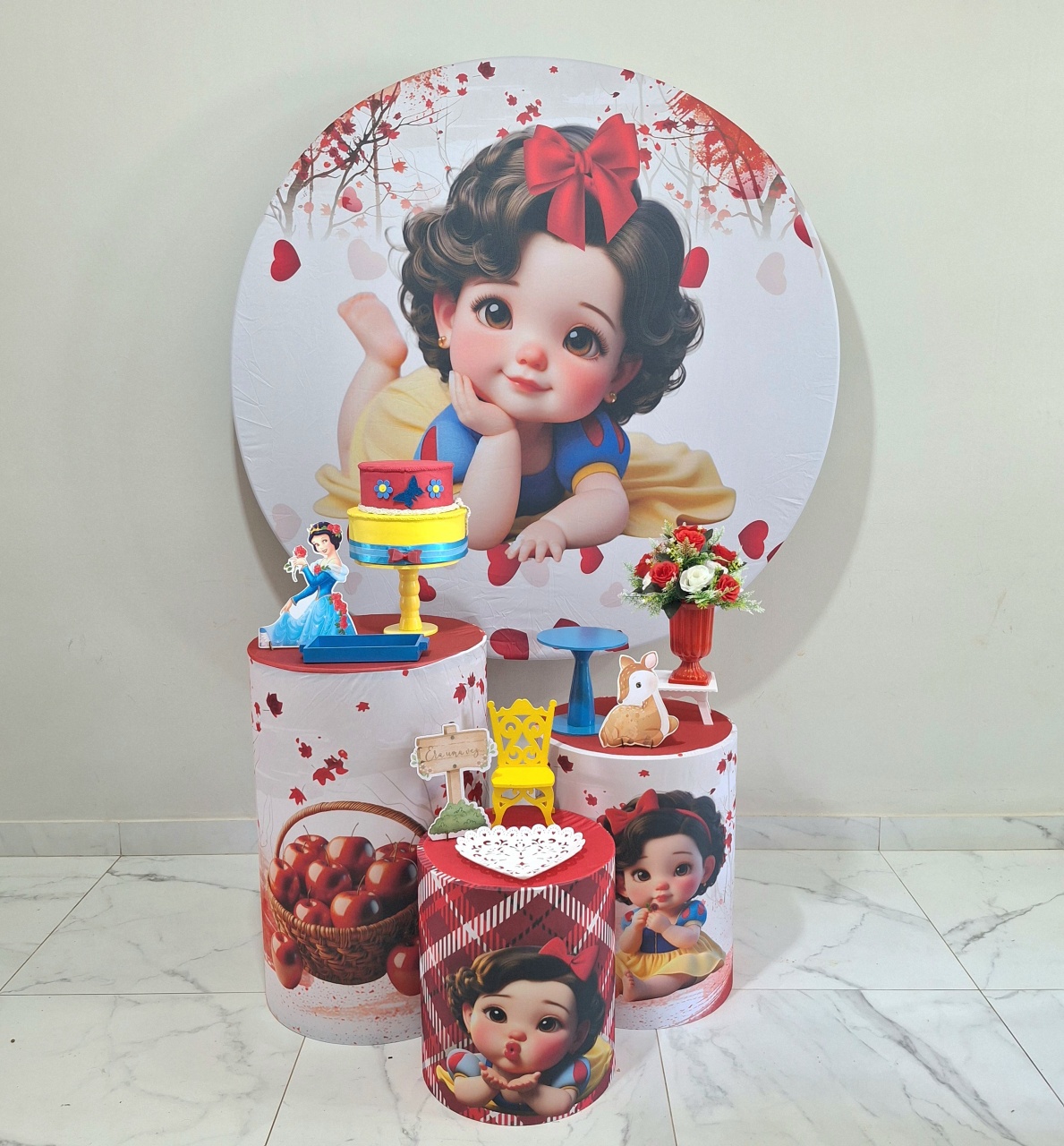 Branca de Neve Baby Convencional - Balo Mais Festas Pegue E Monte
