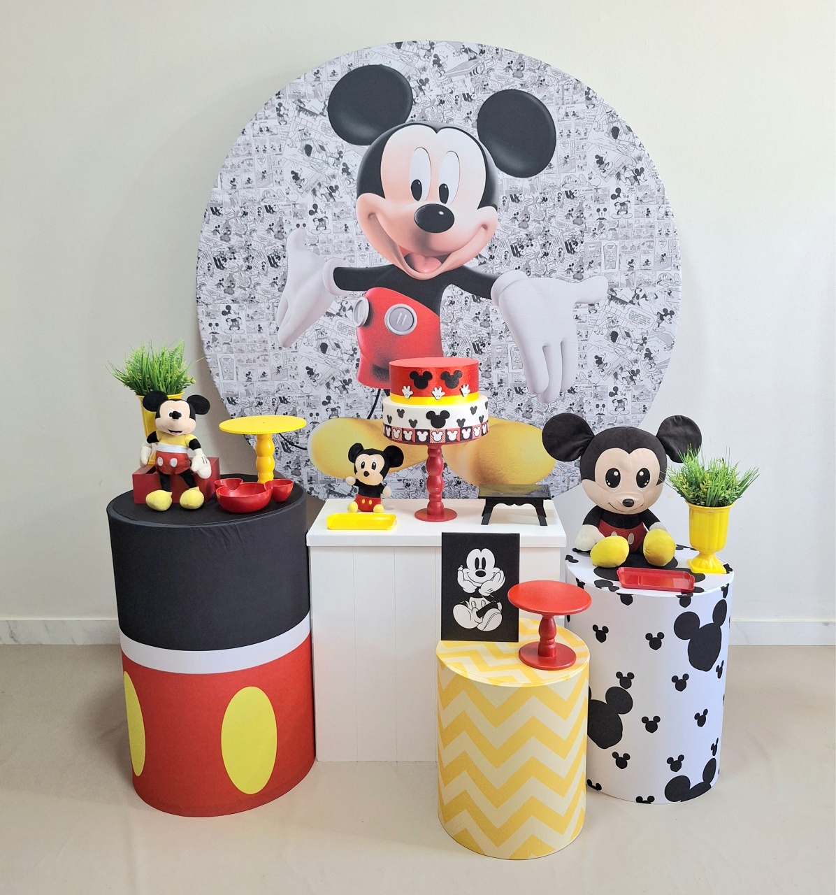 Mickey 02 Especial - Balo Mais Festas Pegue E Monte