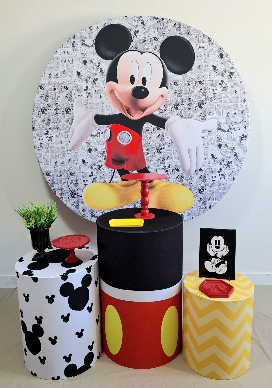 Mickey 02 Promocional  - Balo Mais Festas Pegue E Monte