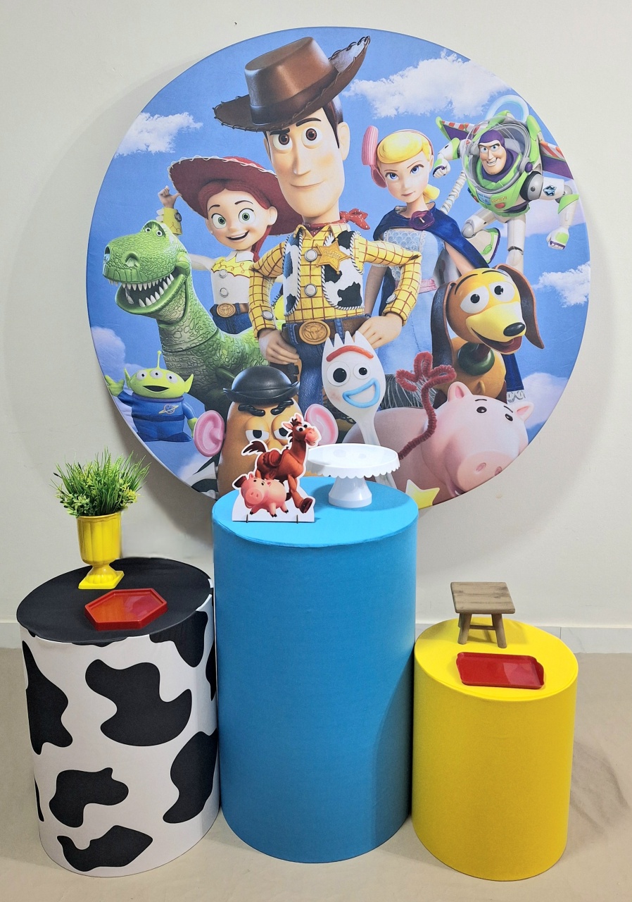 Toy Story Promocional - Balo Mais Festas Pegue E Monte