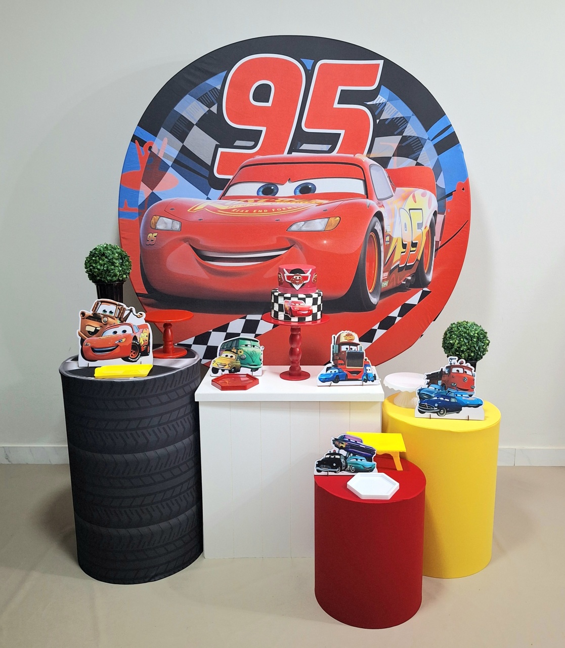 Carros Mcqueen Especial - Balo Mais Festas Pegue E Monte