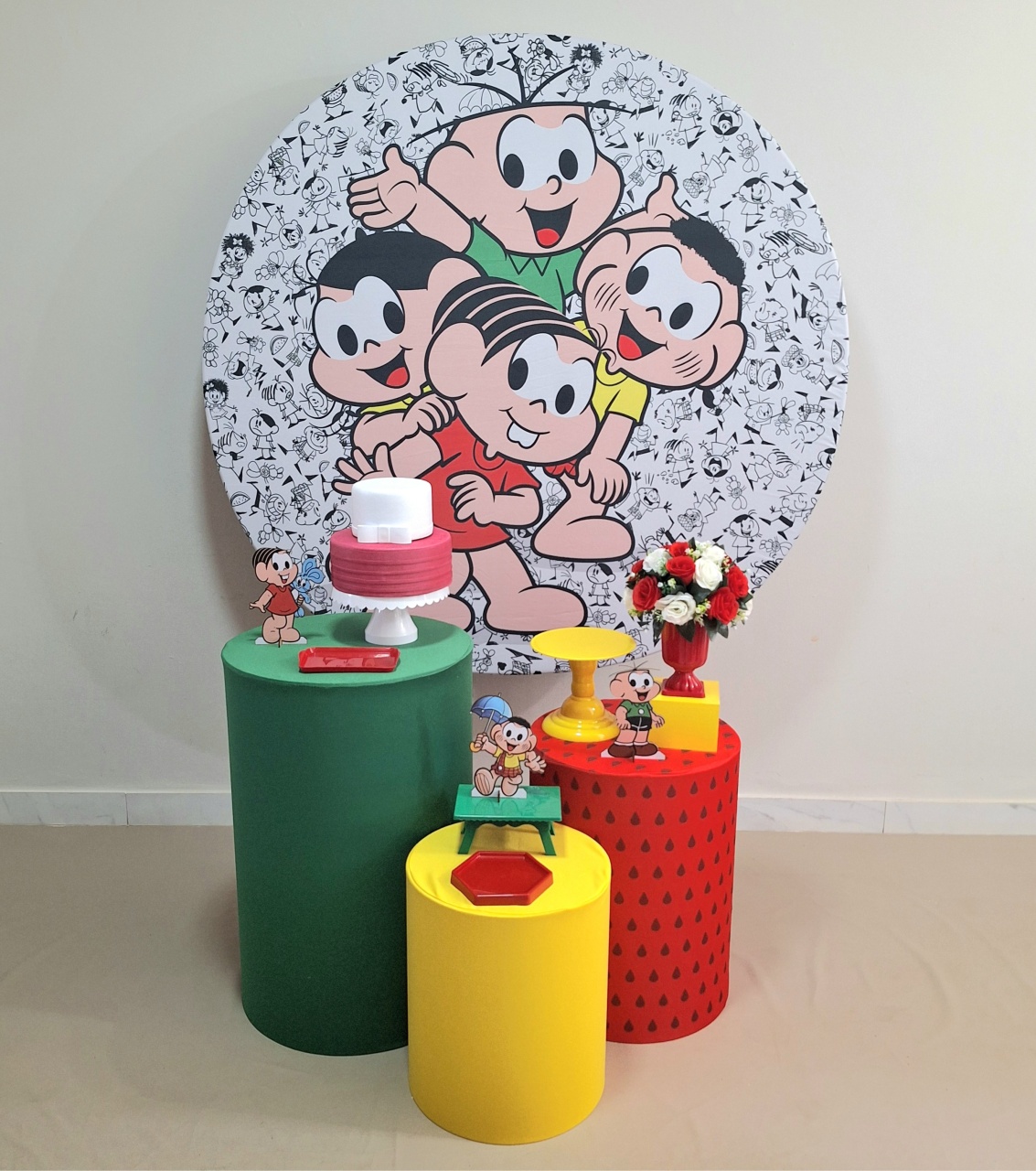 Turma da Mônica Convencional - Balo Mais Festas Pegue E Monte