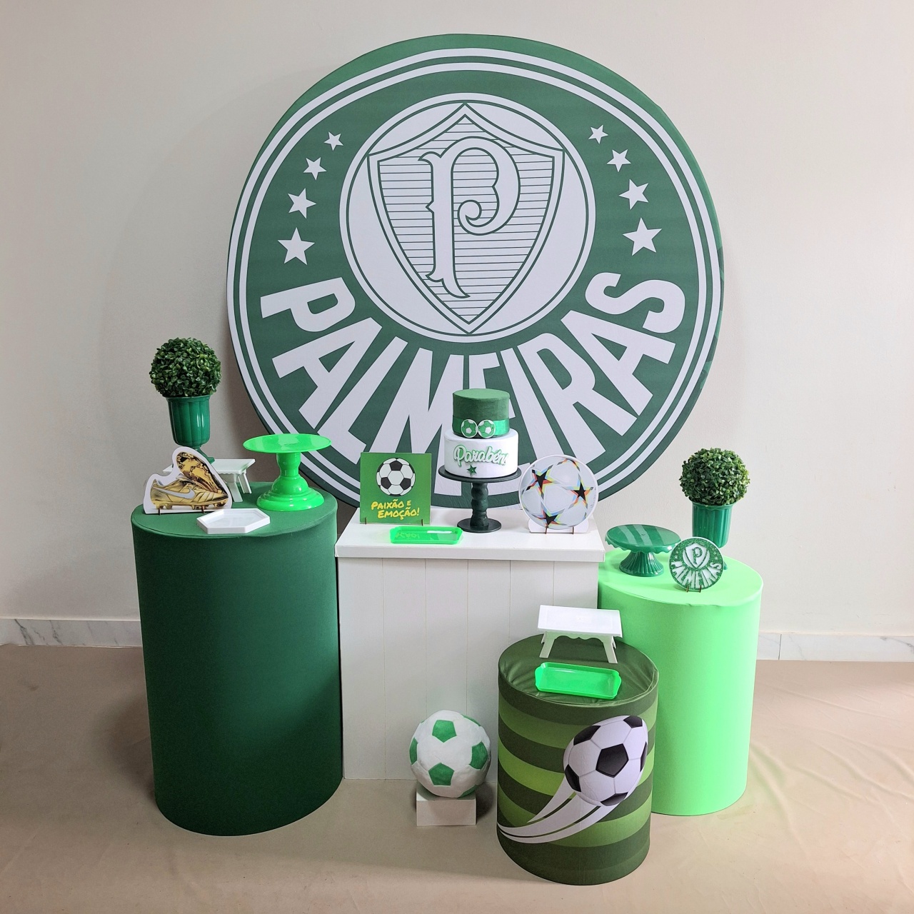Palmeiras Especial - Balo Mais Festas Pegue E Monte