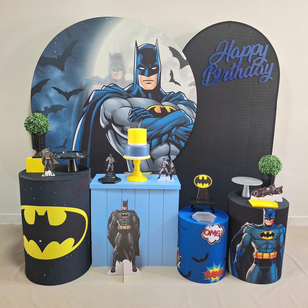 Batman Excepcional  - Balo Mais Festas Pegue E Monte
