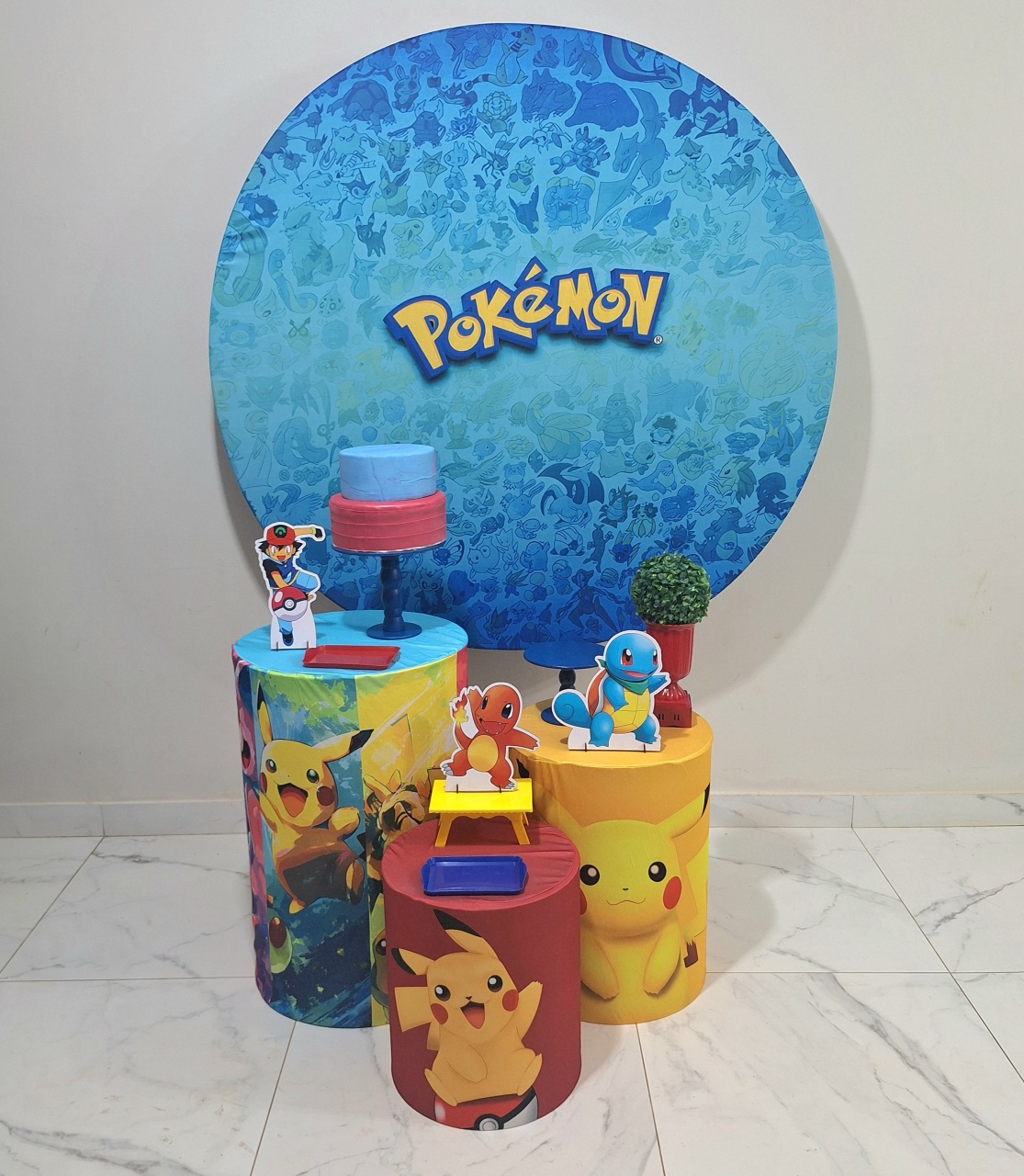 Pokemon Convencional - Balo Mais Festas Pegue E Monte