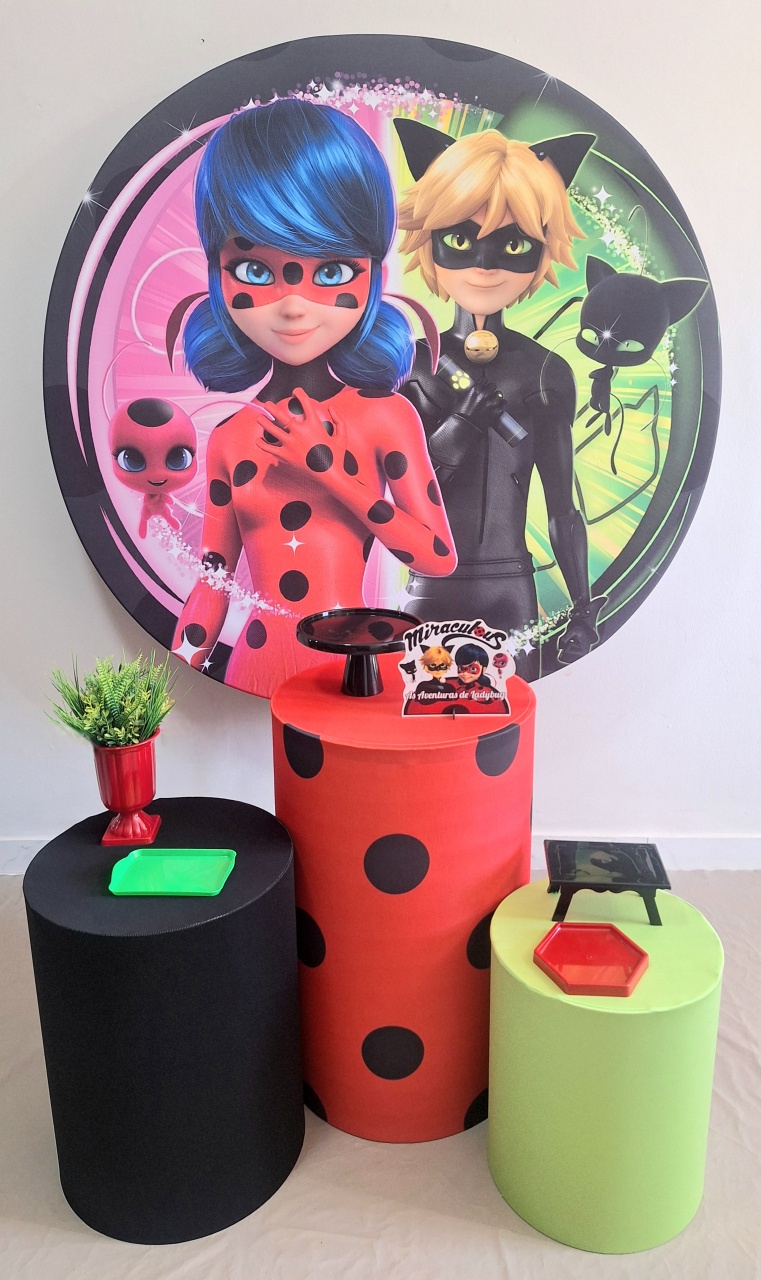 Miraculous Promocional  - Balo Mais Festas Pegue E Monte