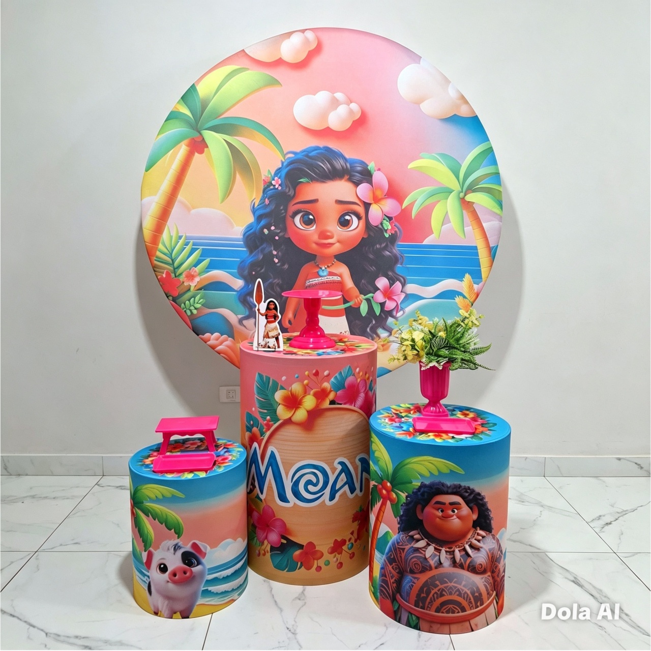 Moana 03 Promocional - Balo Mais Festas Pegue E Monte