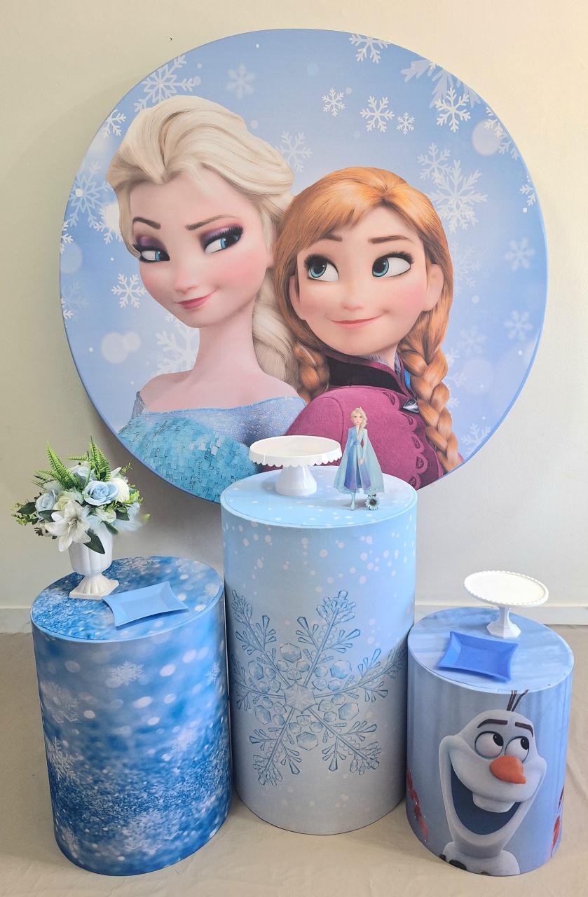 Frozen Promocional  - Balo Mais Festas Pegue E Monte